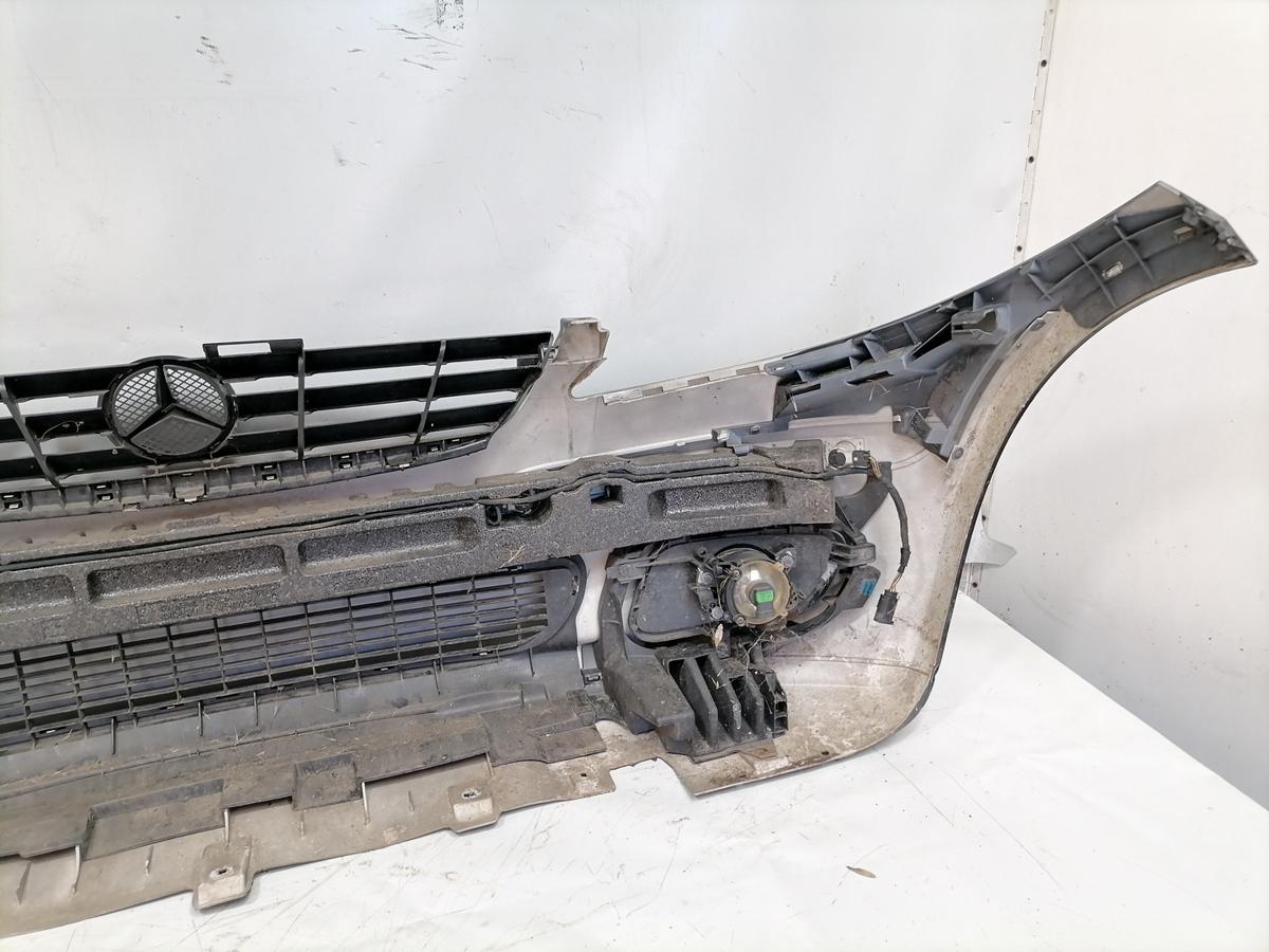 Mercedes A Klasse W169 original Sto&szlig;stange Stossf&auml;nger vorn 696 Nachtschwarz Bj.2006